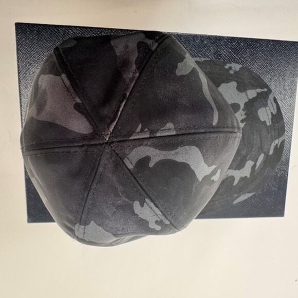 Unisex Prada Tessuto Camouflage Adjustable Baseball Cap With Box Size M - Picture 5 of 15